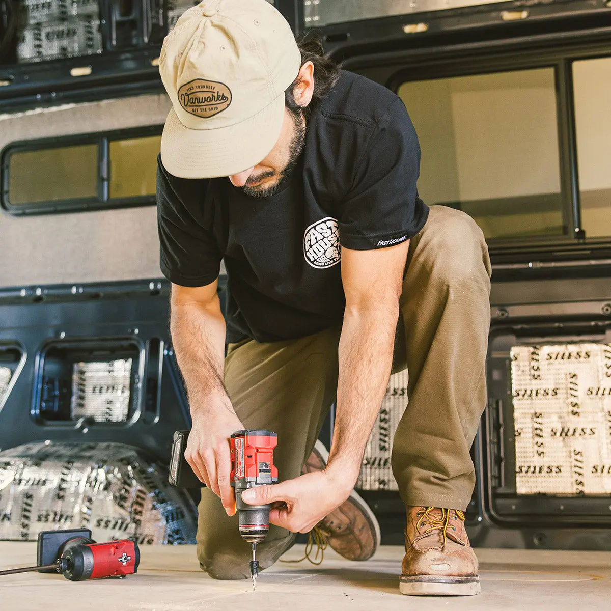 Waxed Tee - Shadow - Image 3